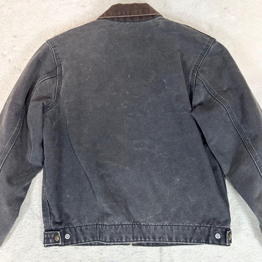 希少❗️carhartt デトロイトジャケット　ブラック　YYJ97 ヴィンテージ