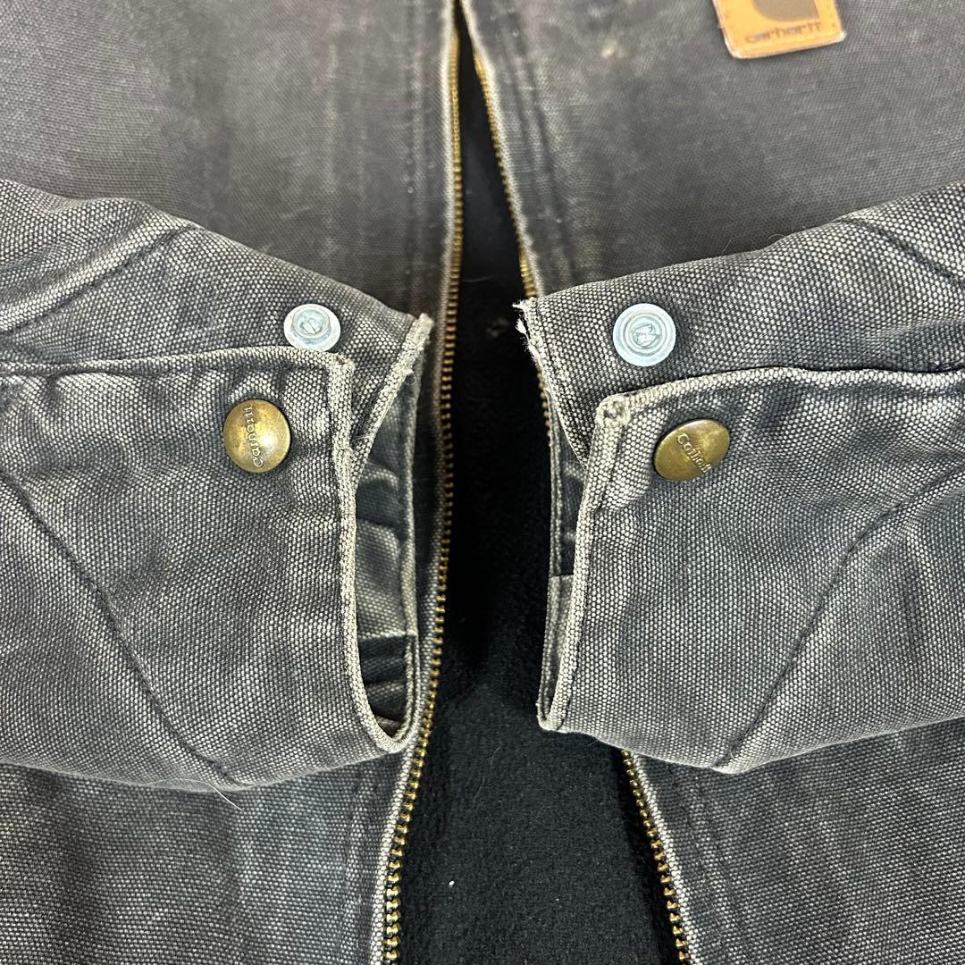 希少❗️carhartt デトロイトジャケット　ブラック　YYJ97 ヴィンテージ