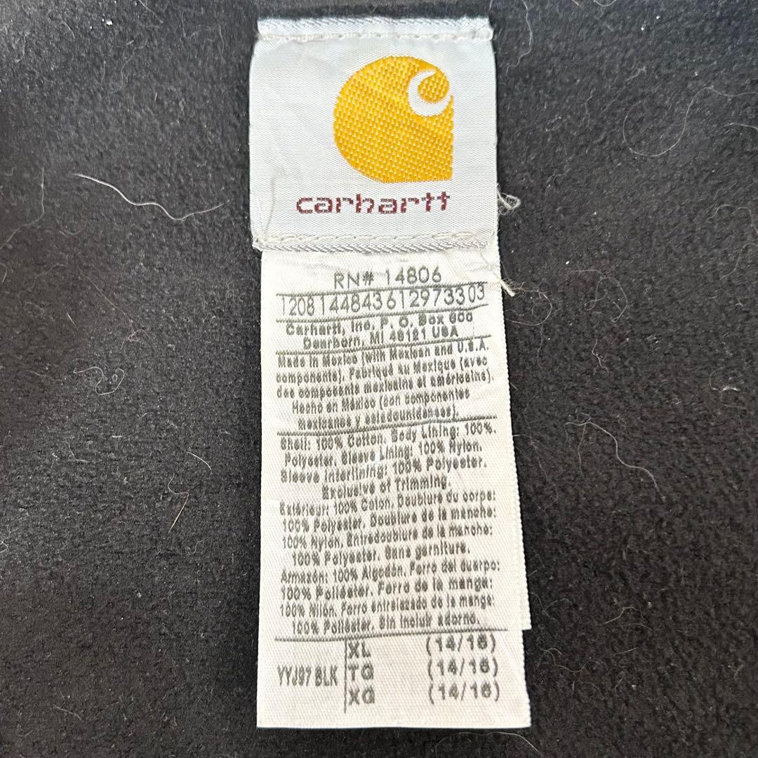 希少❗️carhartt デトロイトジャケット　ブラック　YYJ97 ヴィンテージ