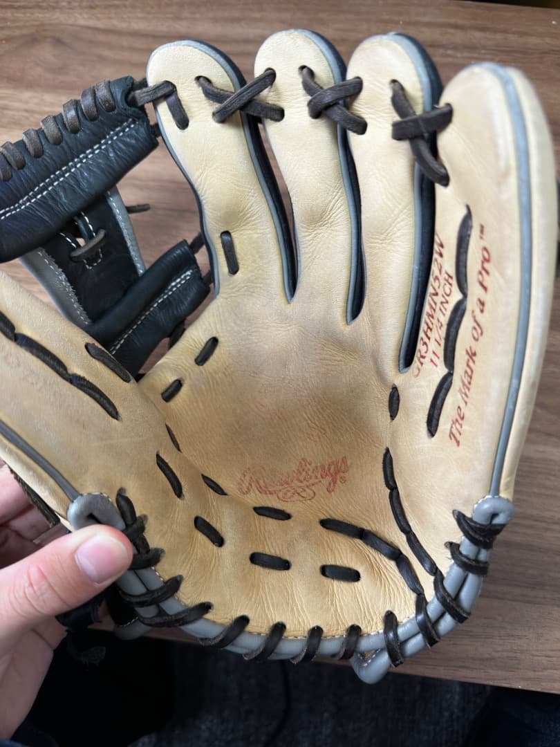 【良型・即戦力】ローリングス 軟式 内野手用 ウィングチップ HOH