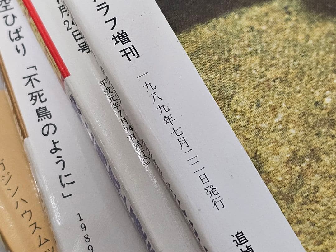 当時物レアアイテム良好品/永久保存版/89年平成元年/美空ひばり 雑誌5冊セット
