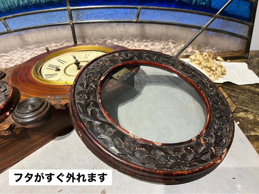 ま*す様 精工舎 ジャンク アンティーク 掛時計 インテリア アンティーク 昭和