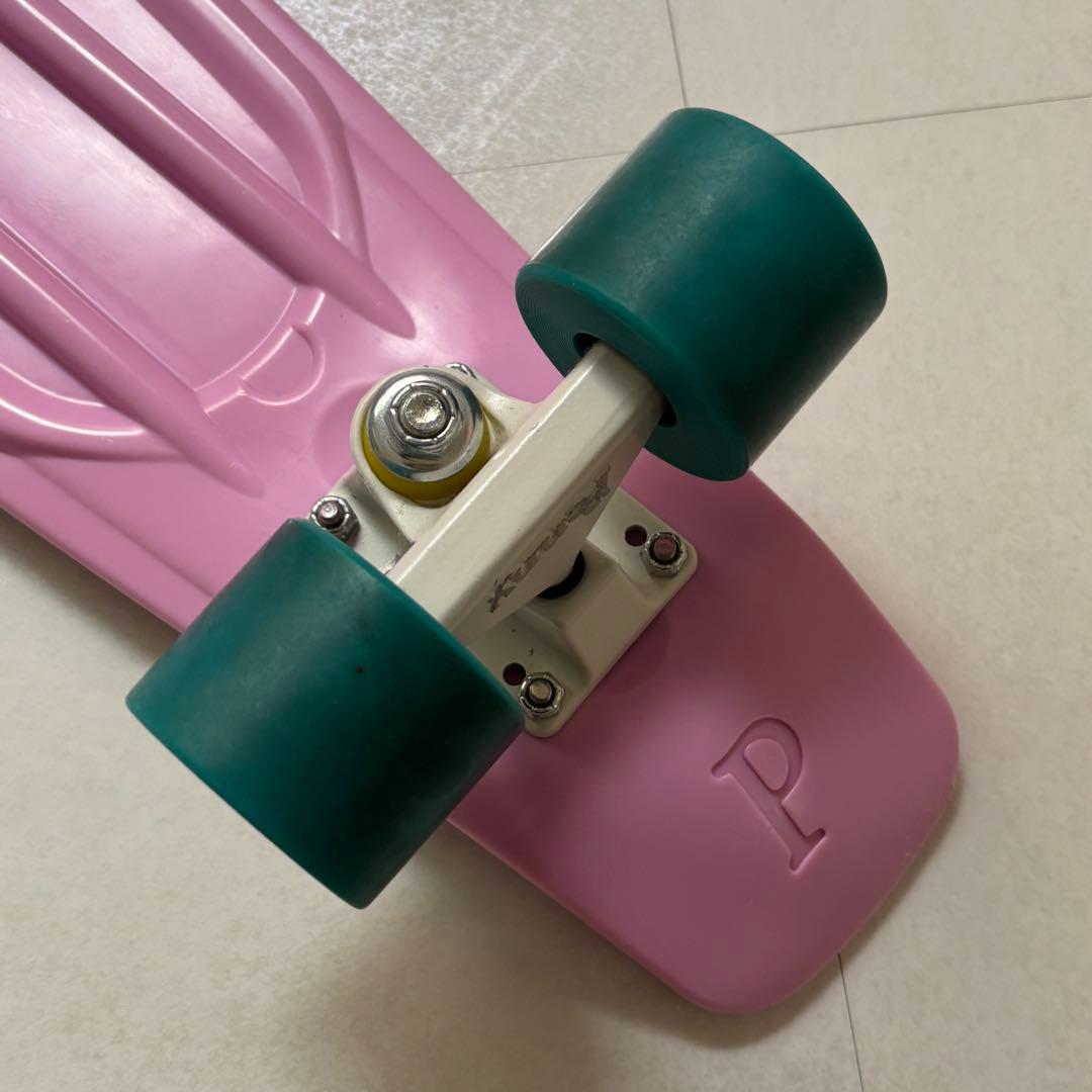 Penny フラットデッキ スケートボード(ピンク)