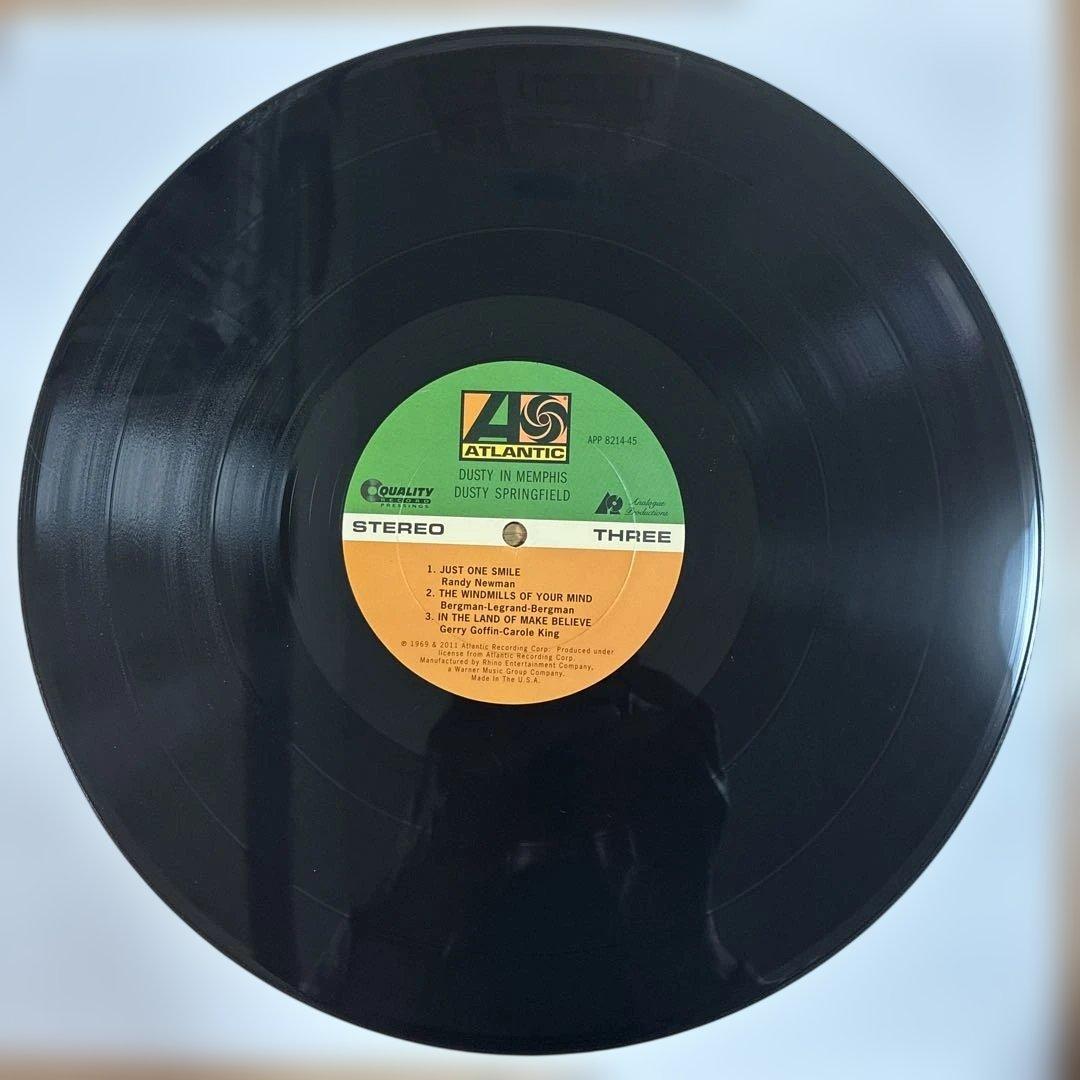 ダスティスプリングフィールド 名盤 レコード ダスティインメンフィス 高音質盤