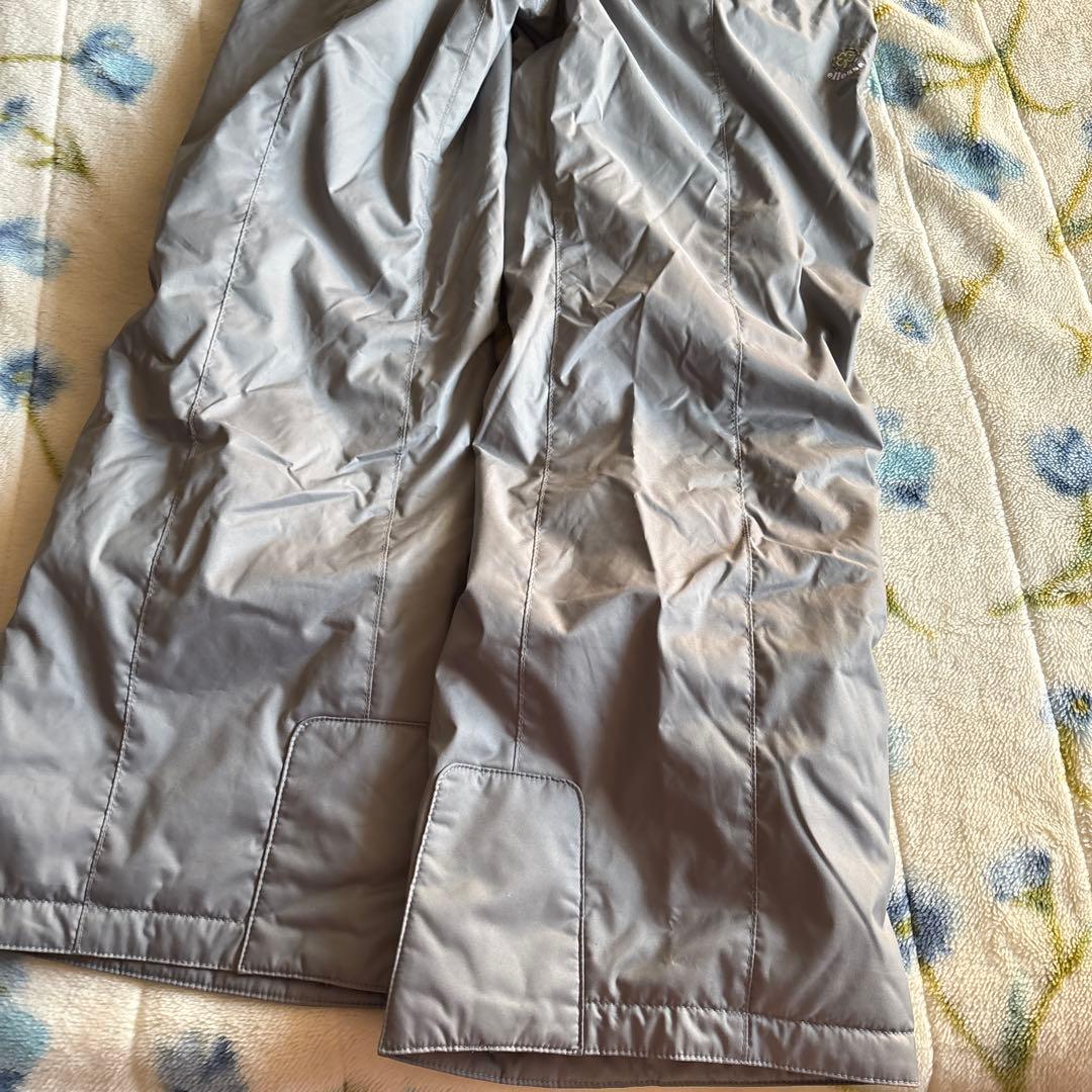 新品同様　エレッセ スキーウェアセット 赤 グレー　L