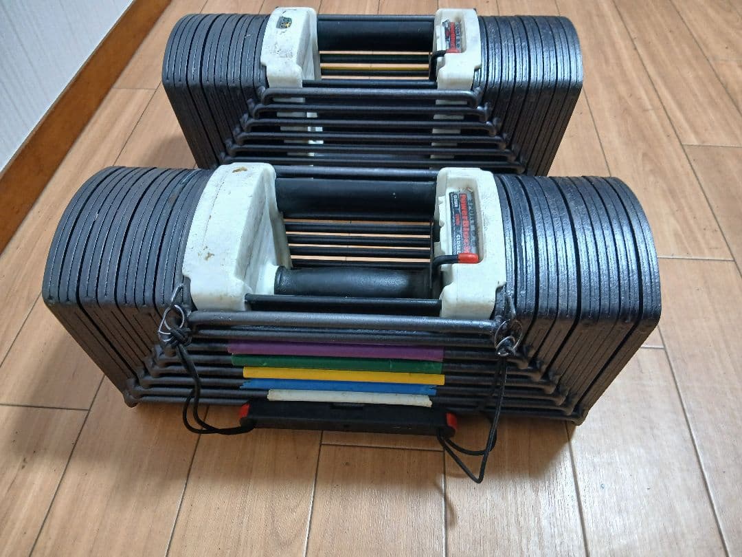 ②POWERBLOCK パワーブロック 可変式ダンベル 41Kg×1個