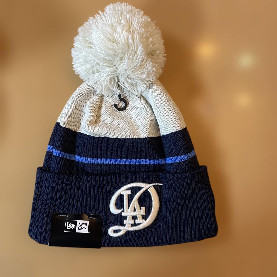 ニット帽　NEW ERA LOS ANGELES DODGERS