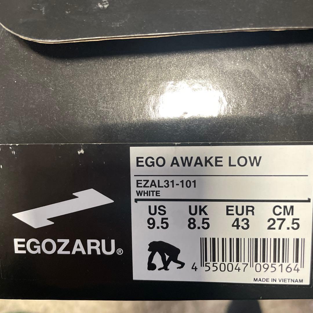 【新品】EGOZARU エゴアウェイクLOW 27.5cm