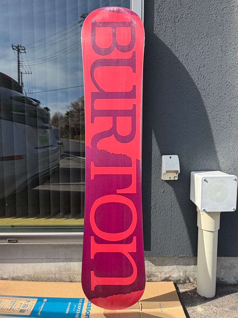 BURTON FEELGOOD Flying V 140cm 使用半日のみ