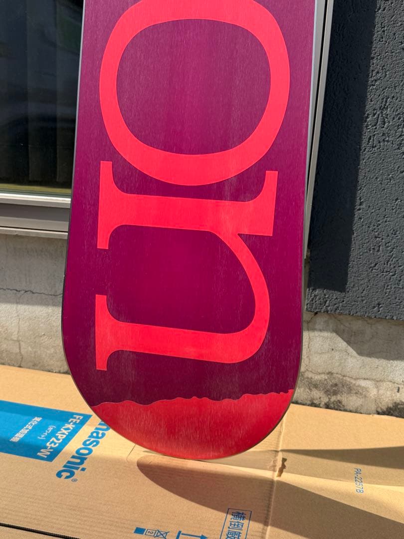 BURTON FEELGOOD Flying V 140cm 使用半日のみ