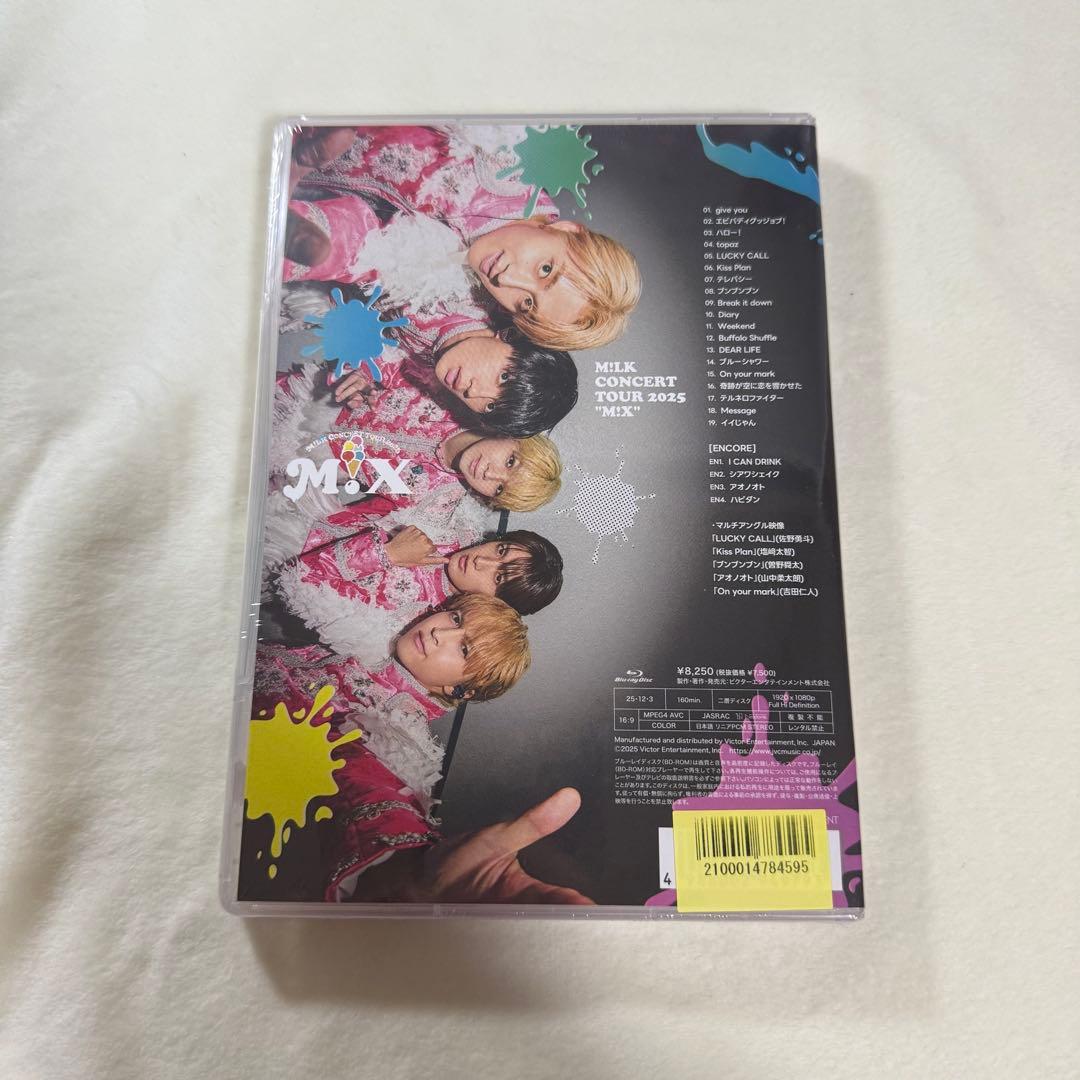 【新品未開封】M!X LIVE CONCERT TOUR 2023 BluRay