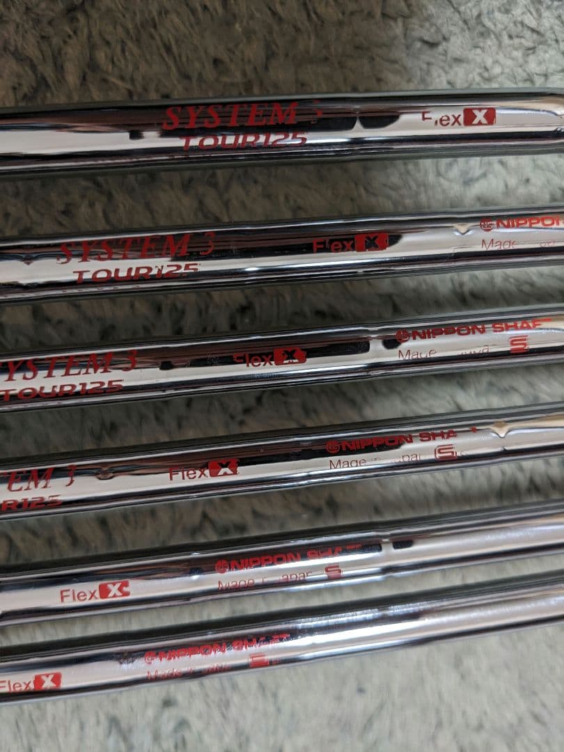 Mizuno Pro 241 #5〜PW（6本セット）モーダス125 X 完組品