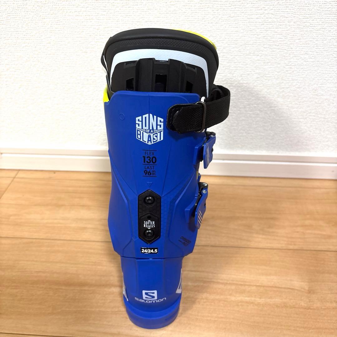 【未使用品】Salomon S/MAX 130 RACE ブーツ　24/24.5
