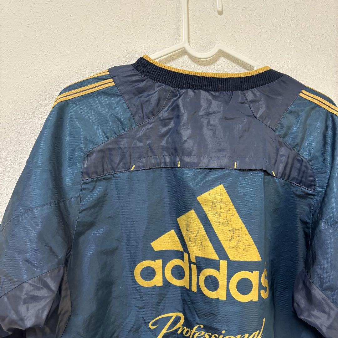 adidas プロフェッショナル　ウィンドブレーカー　ピステ　上下　O 金ロゴ