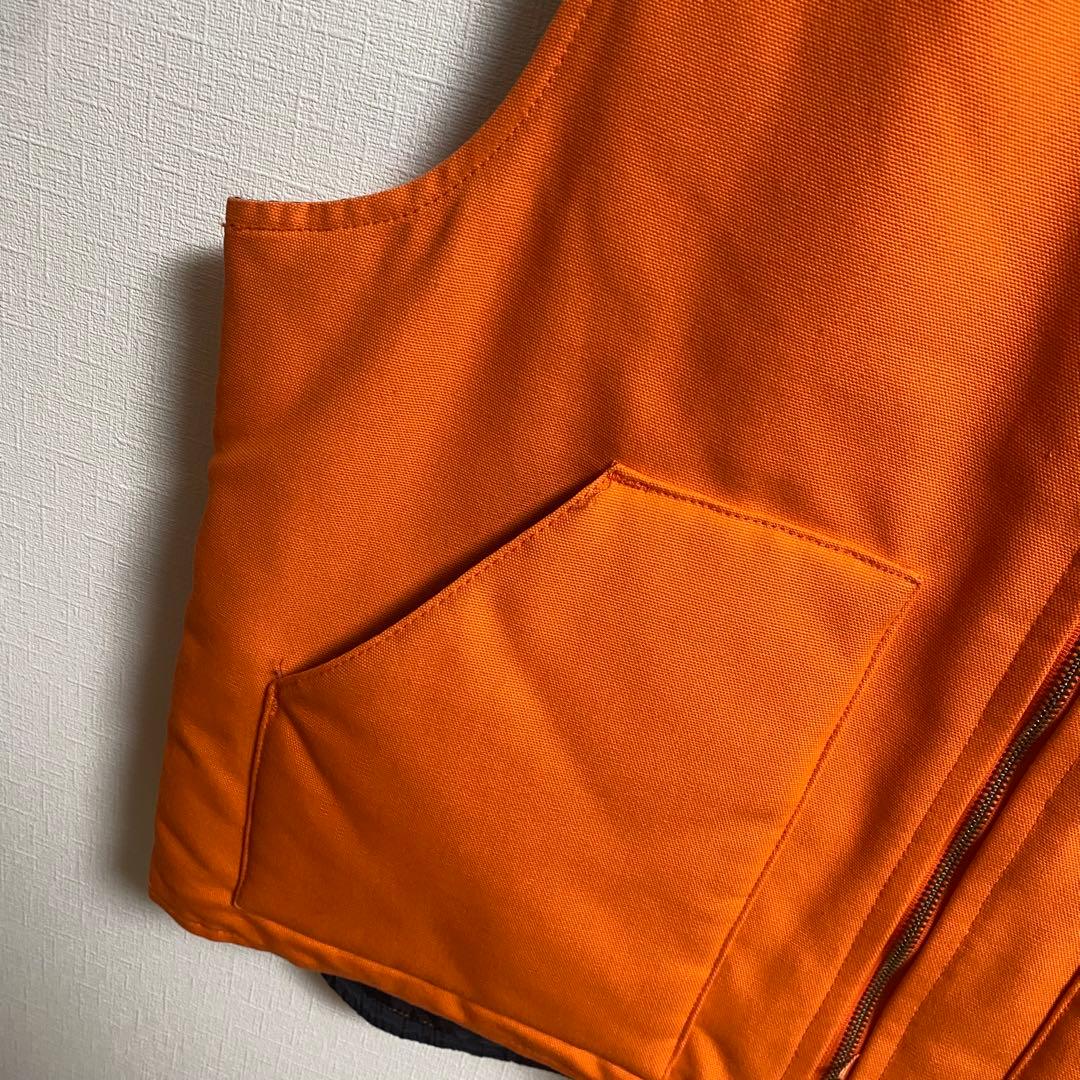デッドストック　 カーハート Carhartt ダックベスト 中綿 フルジップ