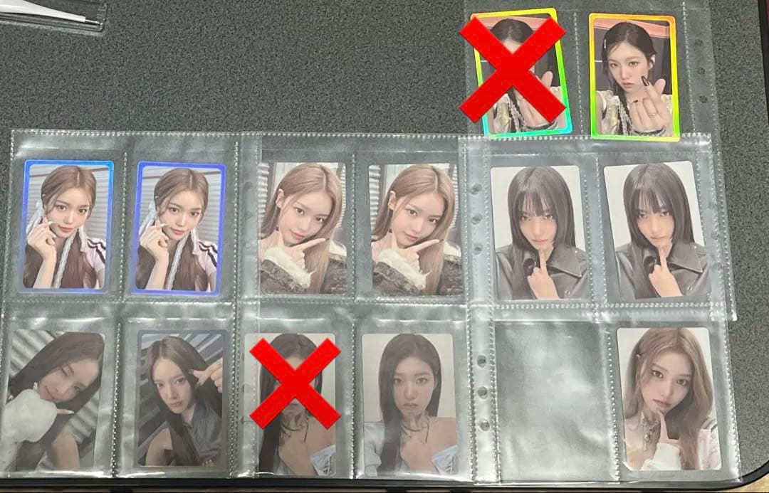 iznaの初期アルバム・初期の会員特典カードセット