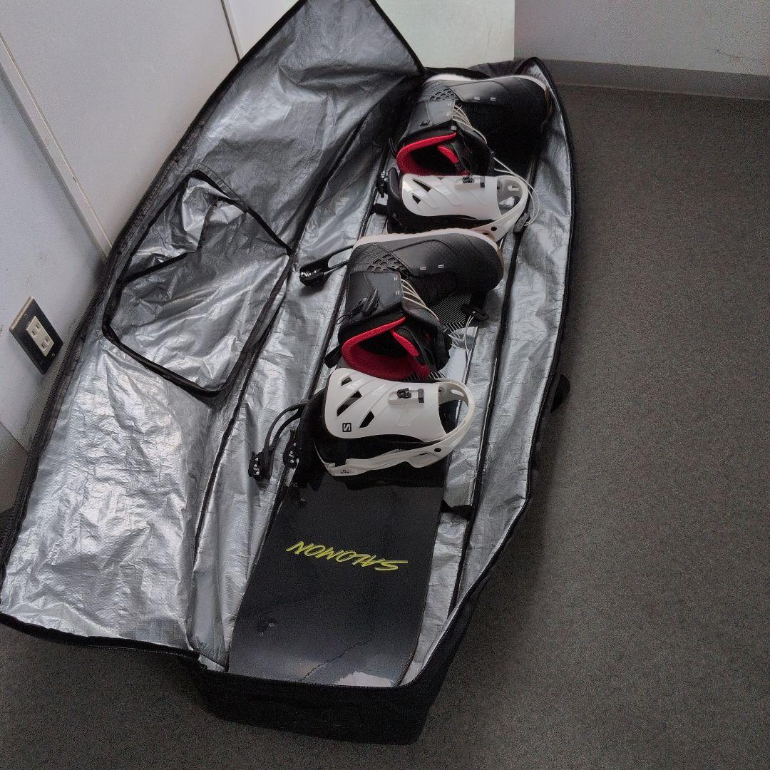 SALOMON スノーボード一式（収納ケース付き）