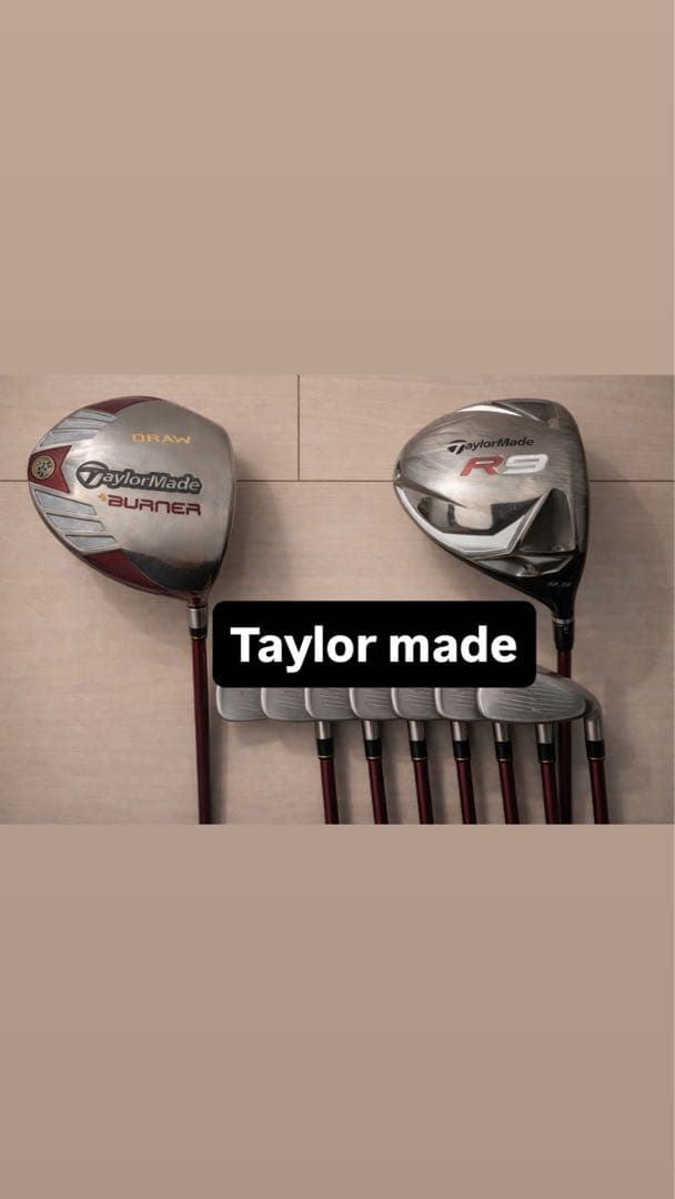 TaylorMade テーラーメイド ゴルフクラブセット アイアン+ドライバー