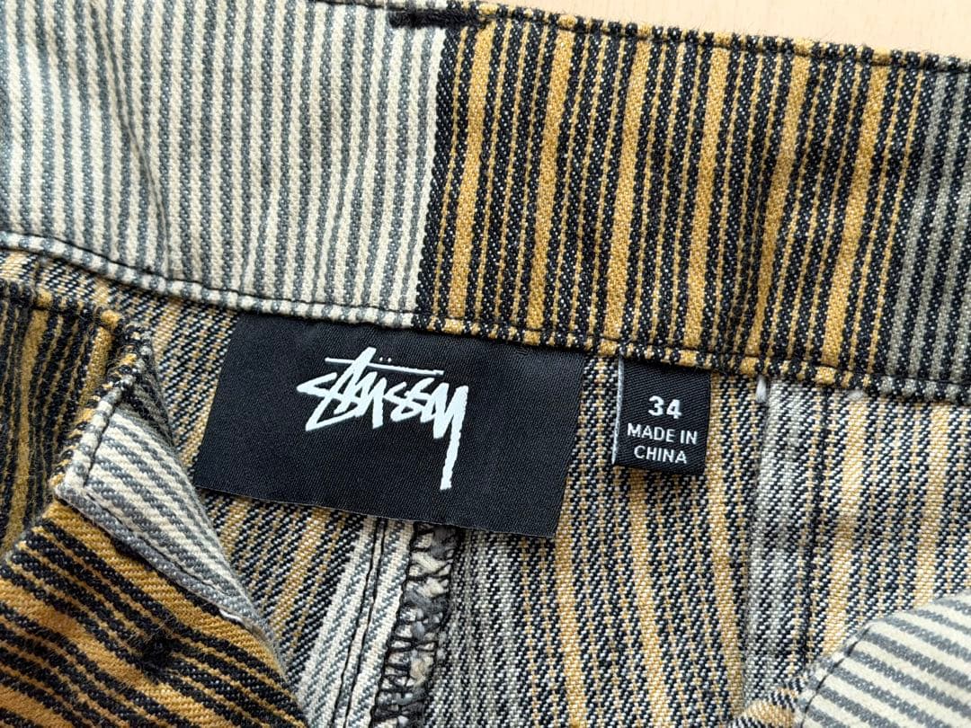 【希少】Stussy セットアップ　ベスト　パンツ 早い者勝ち！！