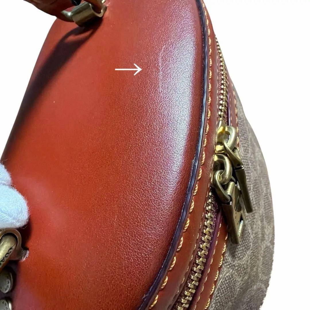 新品級✨COACHコーチシグネチャー バニティ トレイルショルダーバッグ2way