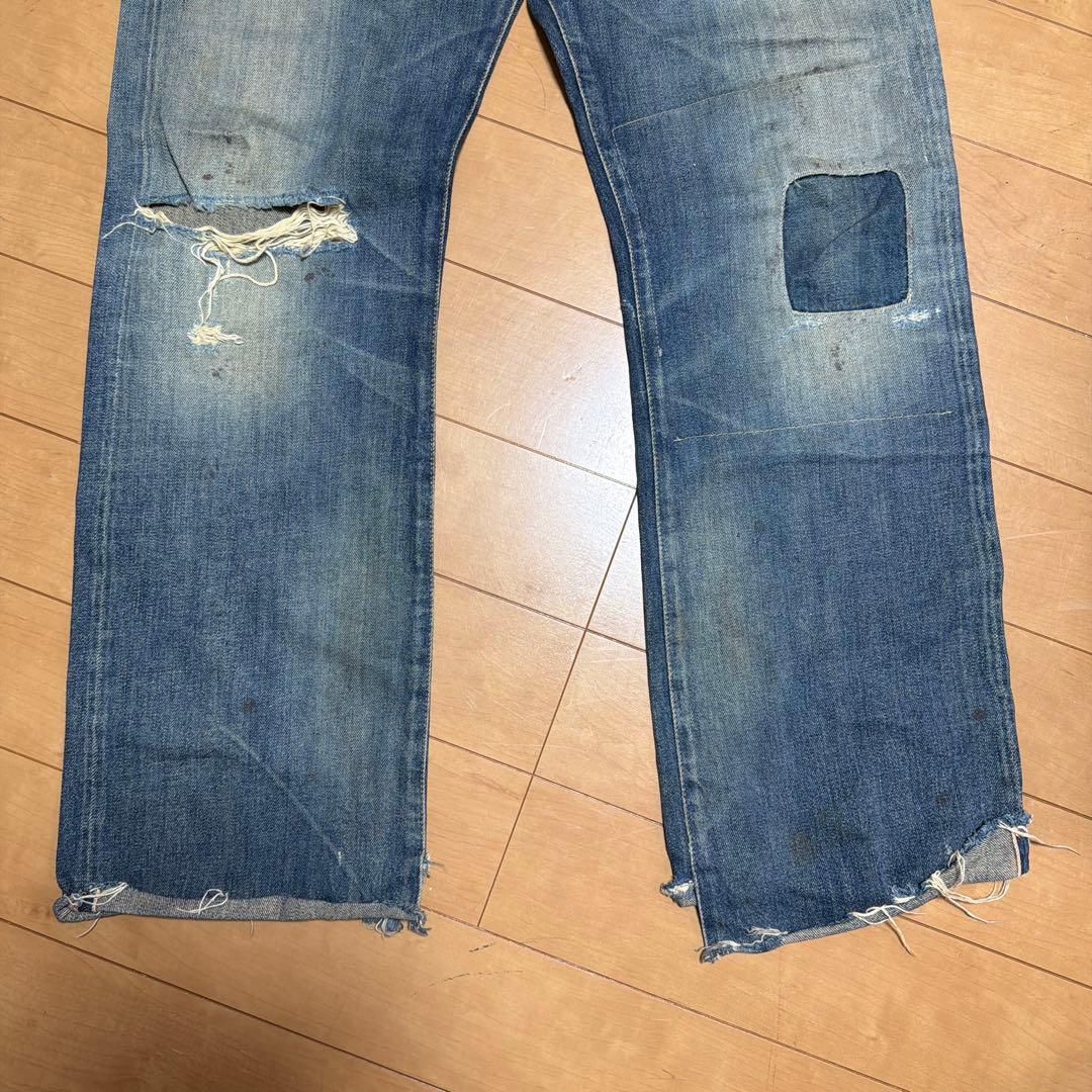 Levi’s 501XX ビッグE ダメージ加工 リペアパッチ 限定
