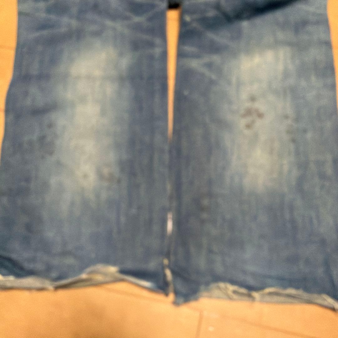 Levi’s 501XX ビッグE ダメージ加工 リペアパッチ 限定