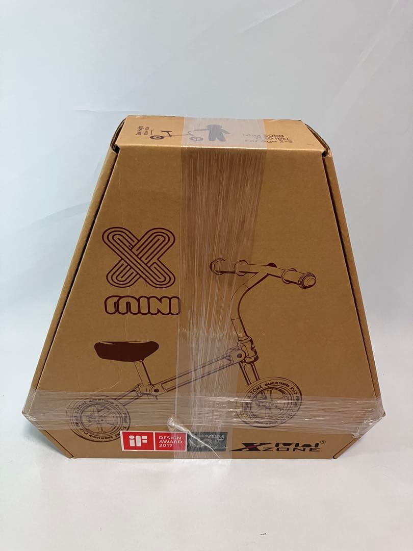 ≪美品≫XZONE キックバイク 2歳-5歳のペダルなし自転車 X-MINI 赤
