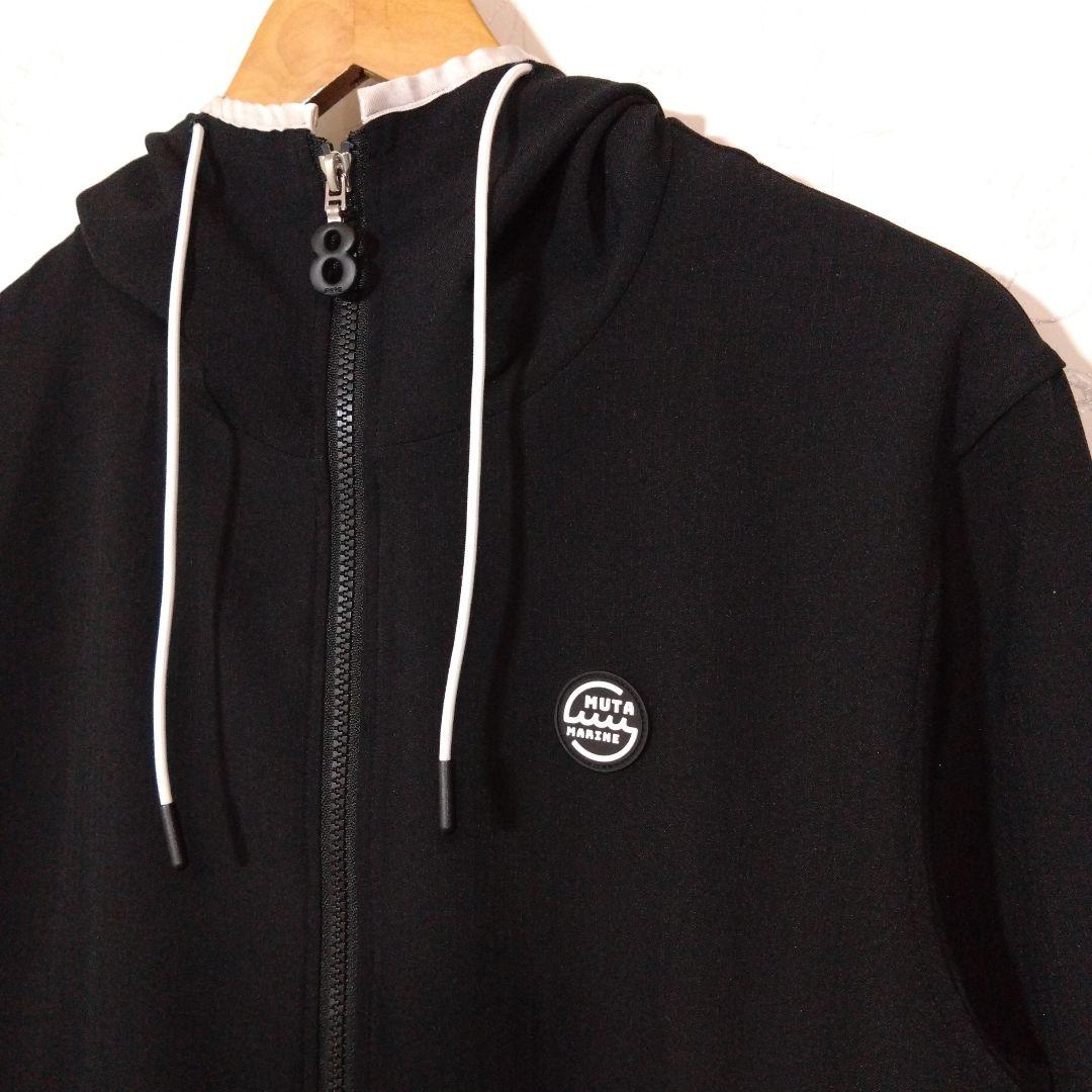 ムータマリン　フルジップジャケット　フーディ　 メンズ４ Sサイズ位　男女兼用