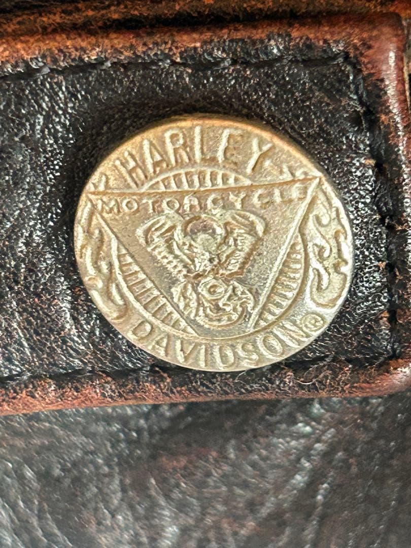 【米国製】Harley-Davidson ブラウンライダースジャケット M