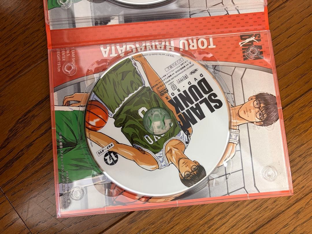 SLAM DUNK DVD-BOX 初回生産限定・18枚組・流川楓 井上雄彦