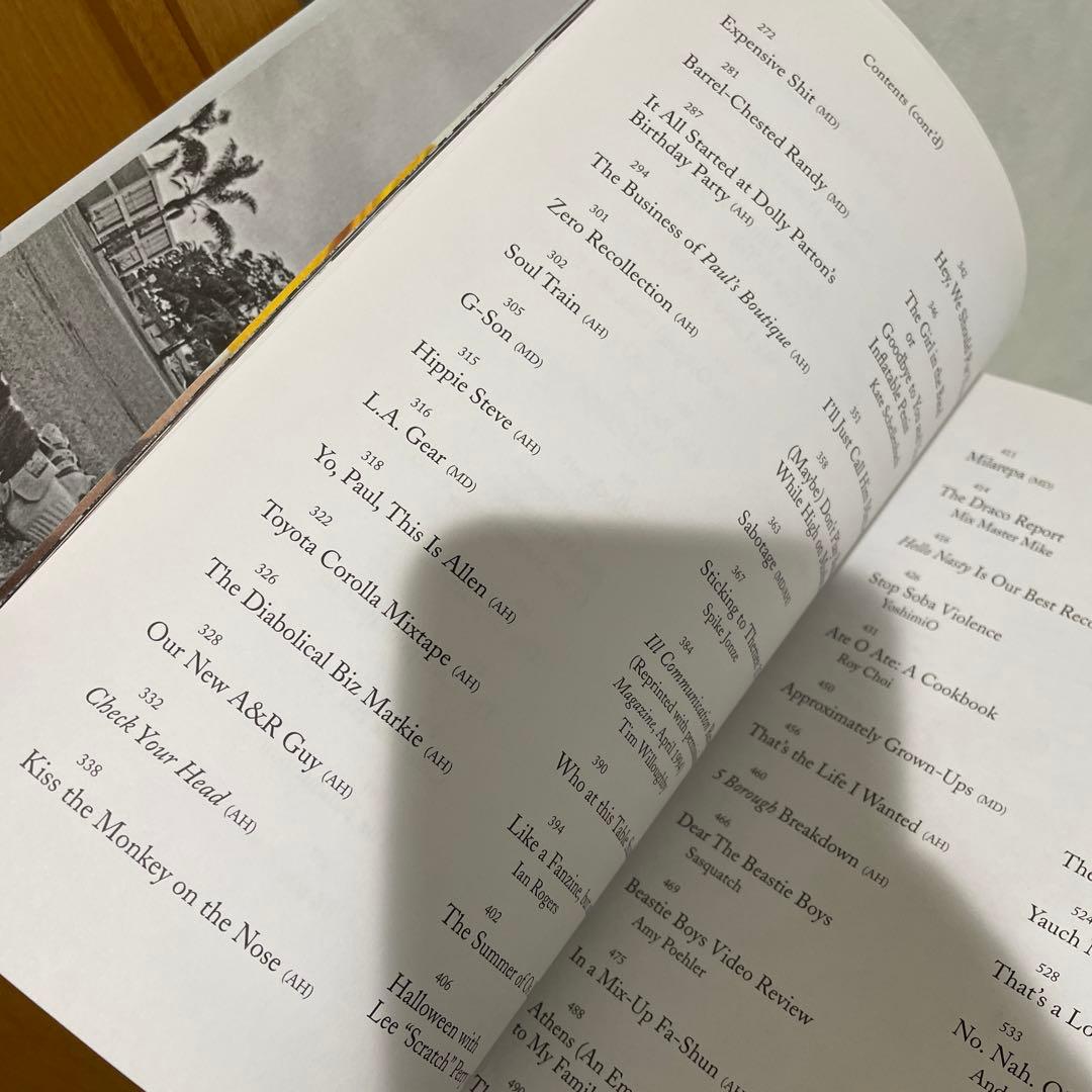 Beastie Boys Book ビースティボーイズ ブック 洋書