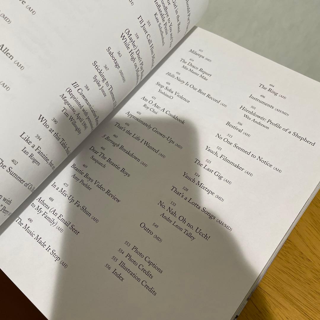 Beastie Boys Book ビースティボーイズ ブック 洋書