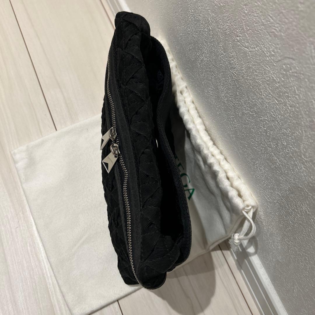 BOTTEGA VENETA トートバッグポーチ2WAY ブラック