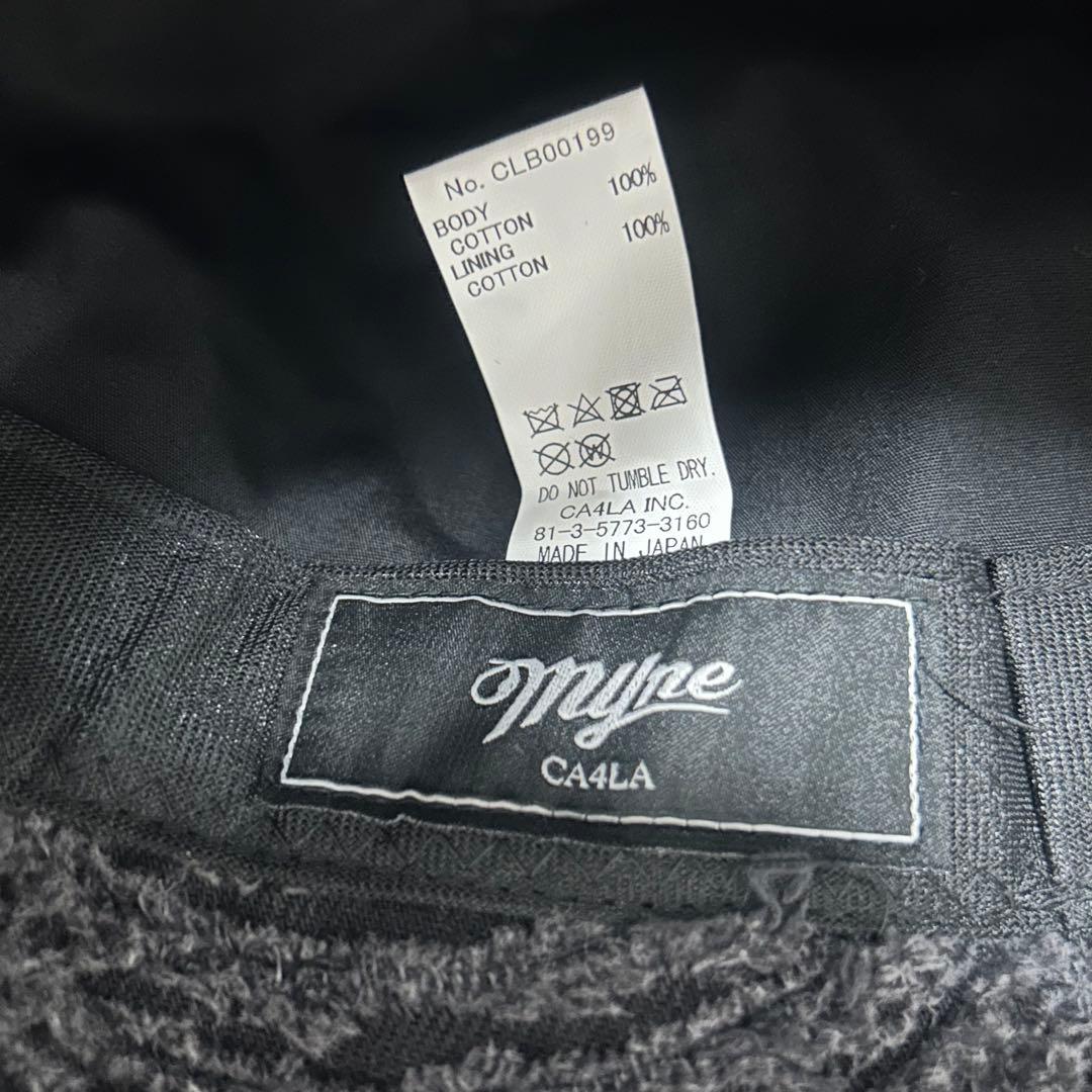 MYne × CA4LA wave denim hat バケハ　ミハラヤスヒロ