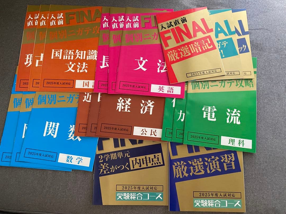 進研ゼミ 中学講座 中3 受験総合コース 愛知県高校入試対策　1年分