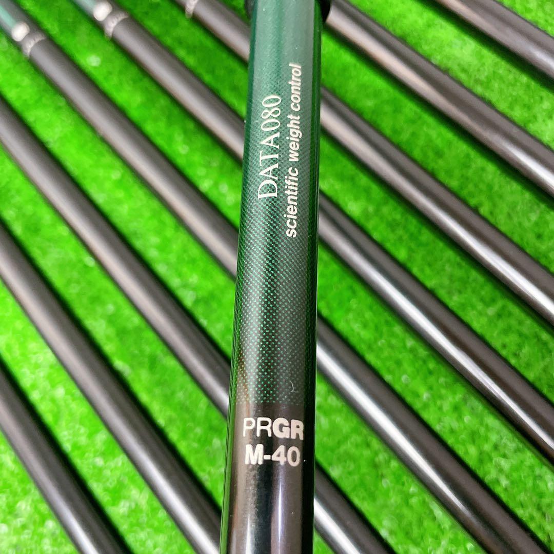 レフティ PRGR DATA811 プロギア メンズアイアンセット 10本 左
