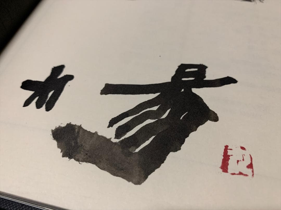 石川九楊 作品集　しかし　署名 落款 入り