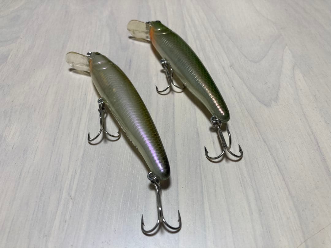 ノリーズ　レイダウンミノーＦ・レイダウンミノーＨＦ・アユチュピ ミノー　セット
