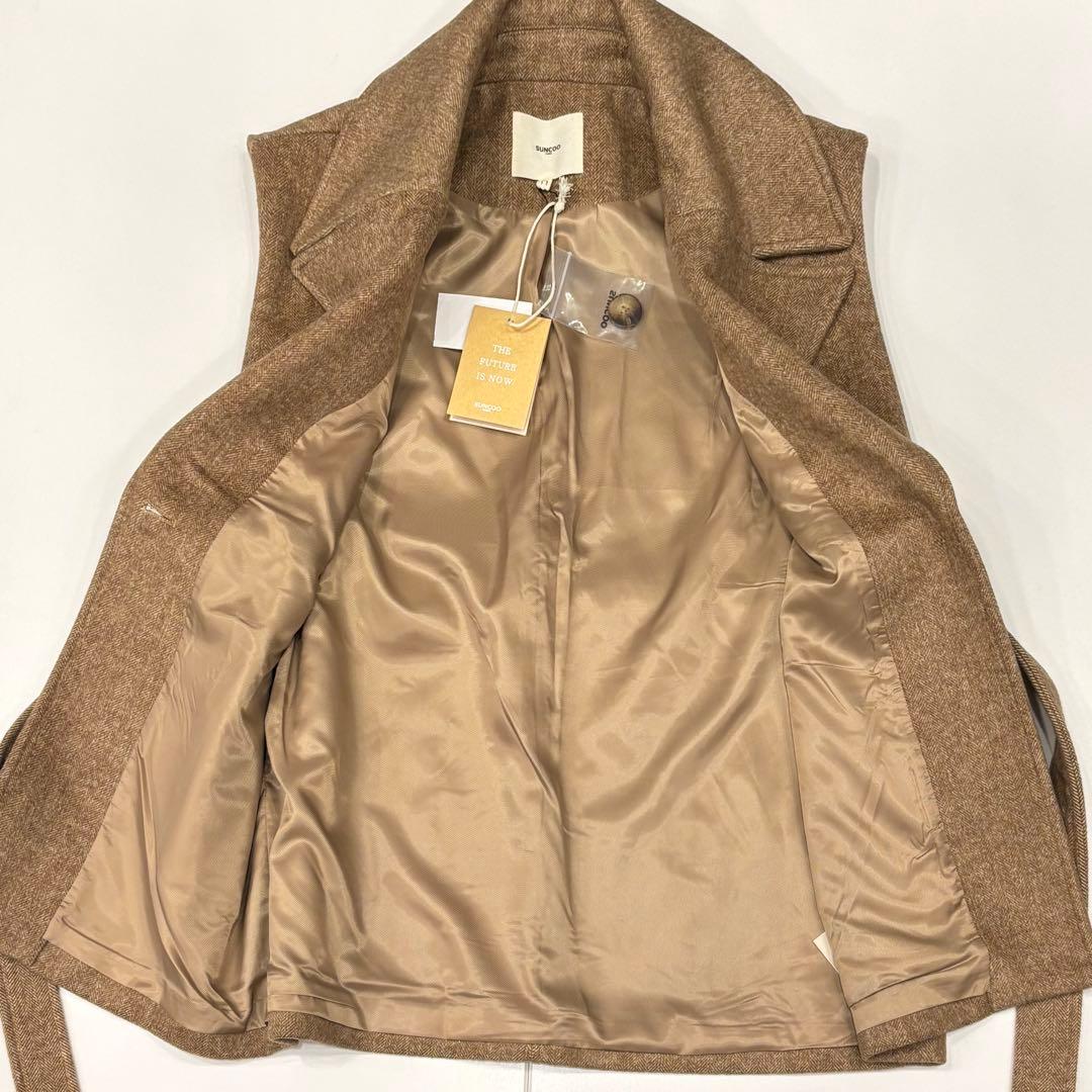 《SUNCOO》SALE‼️ 新品 ウール・ベスト・ジレ