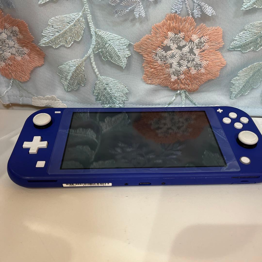 Nintendo Switch Lite 青　ジャンク品（水没しました）