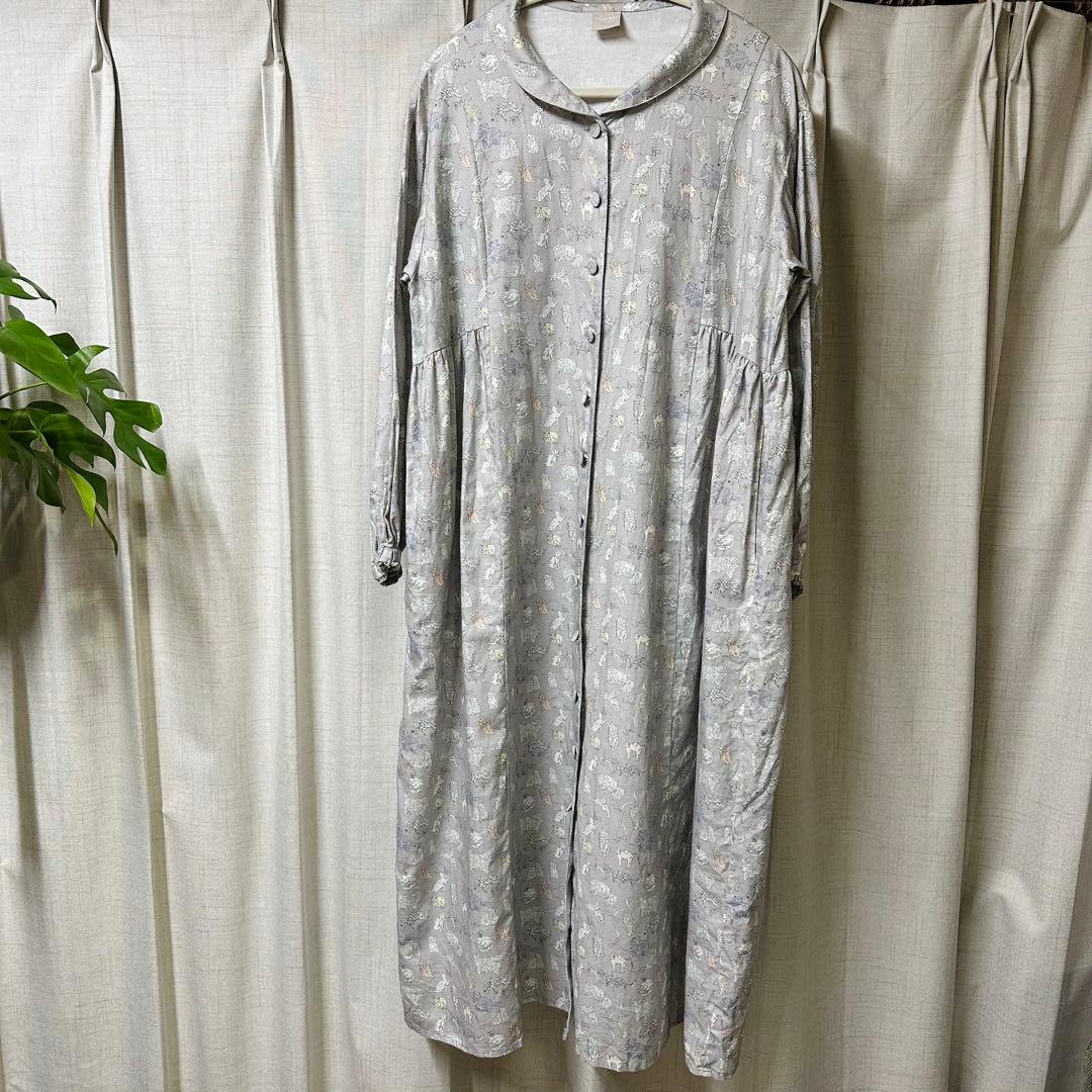 完売品TSUHARUbySM2 LIBERTY koh＆Eito柄ビエラワンピ