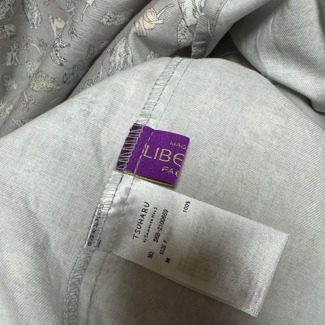完売品TSUHARUbySM2 LIBERTY koh＆Eito柄ビエラワンピ