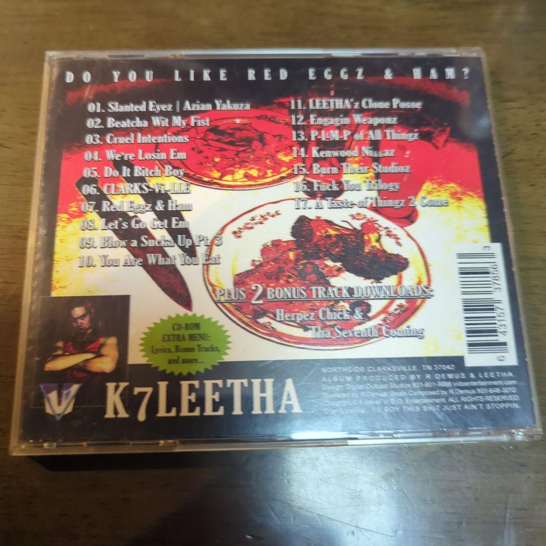 k-7leetha /　redeggz&hum g-rap