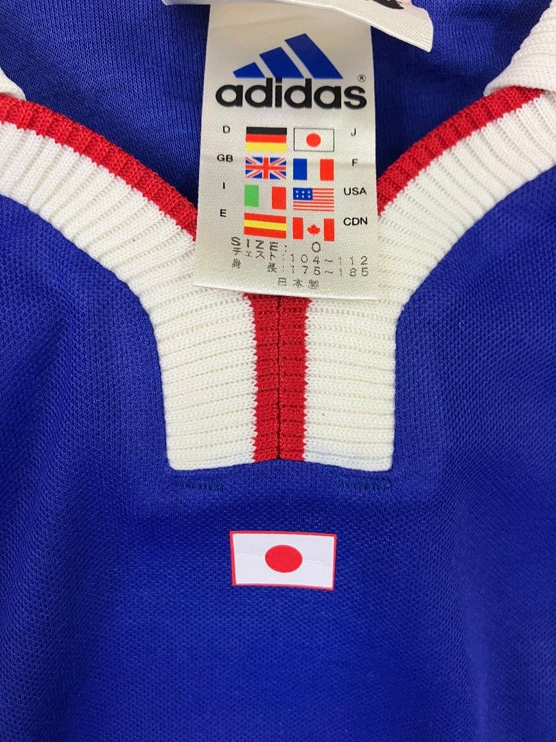 2001 日本代表　中田英寿　アディダスオフィシャル　選手仕様ユニフォーム
