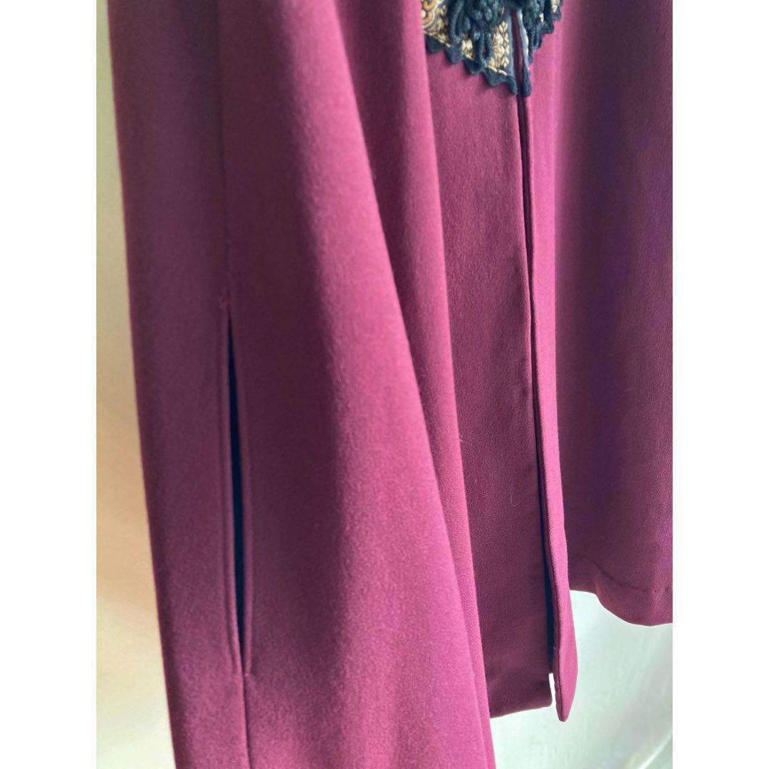 Used 50s-60s 重厚なウールダブルジョーゼット♡ チロリアンマント
