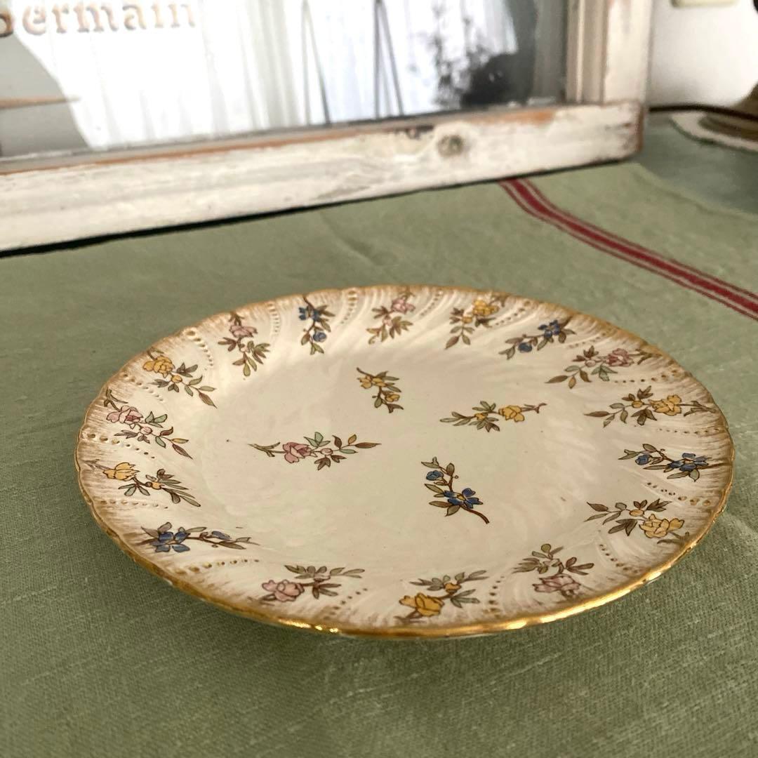 Sarreguemines　ルイ15世　デザートプレートフランスアンティークA