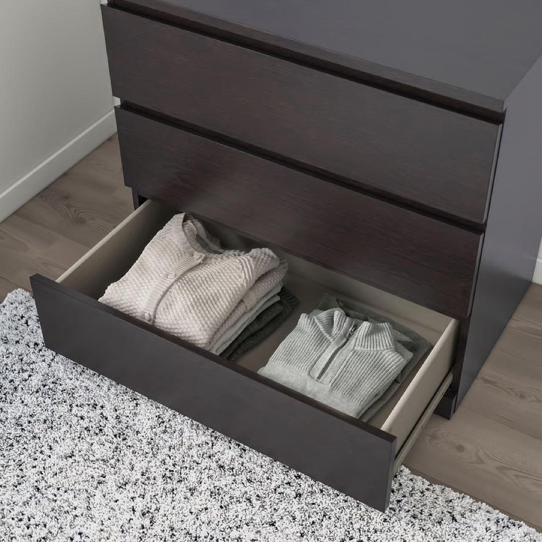 【格安】IKEA MALM マルム　チェスト（引き出し×3）