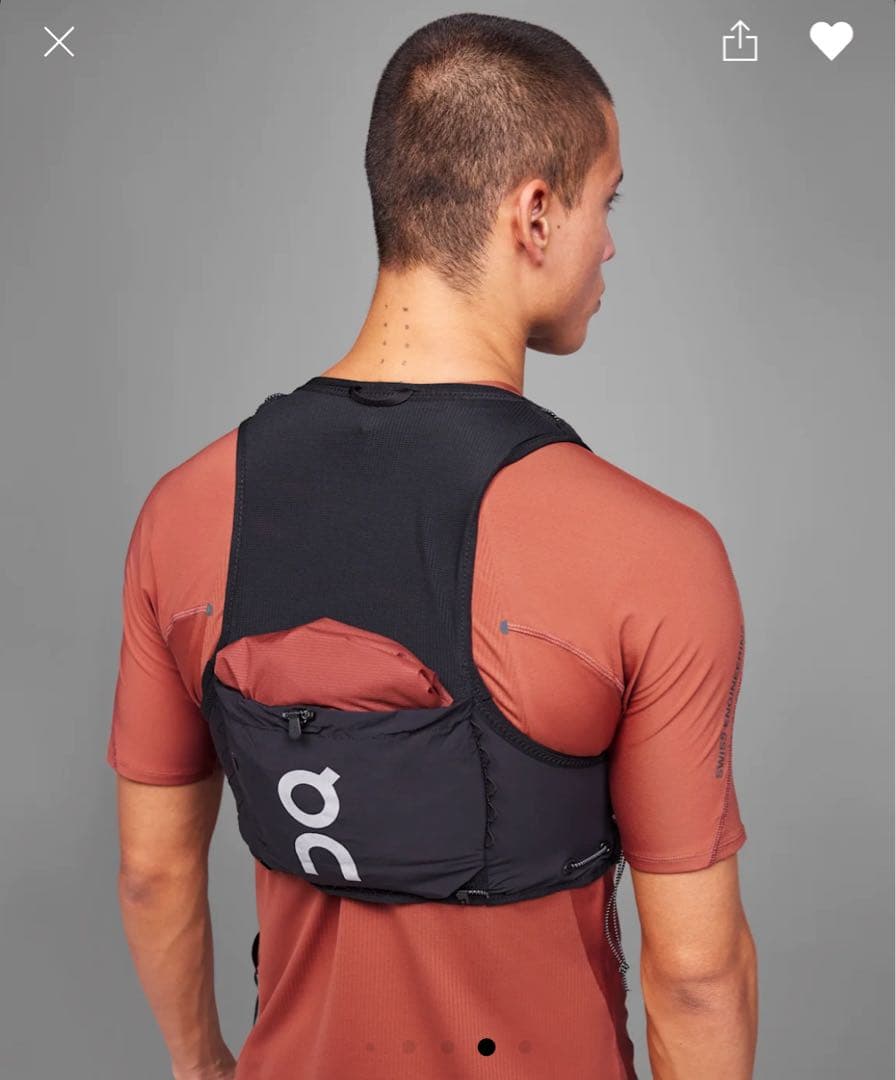 On Ultra Vest 10L 新品未使用