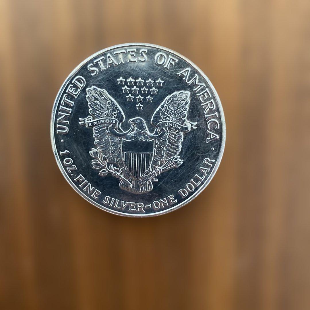 1988年 アメリカンイーグル銀貨とケネディ半ドル銀貨