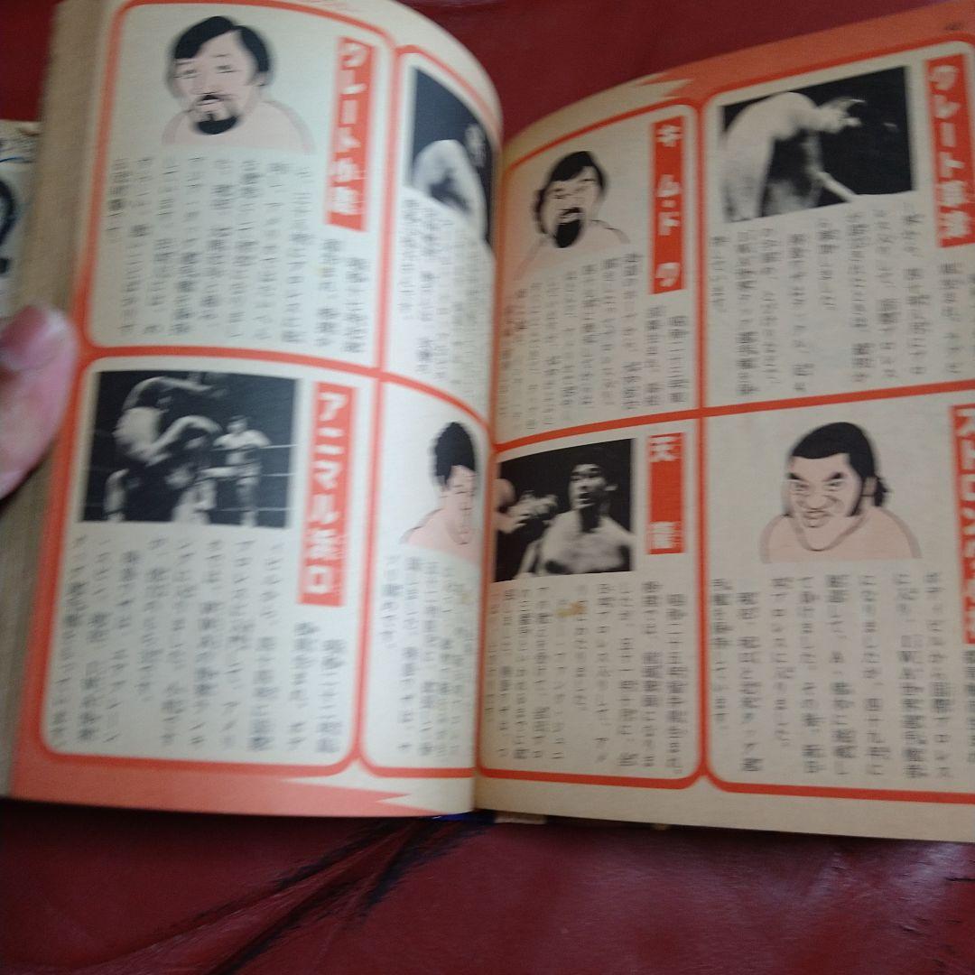 プロレス入門 小学館入門百科シリーズ 1978年発行 馬場 猪木